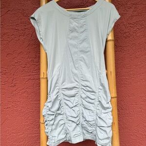 Wearables Aviana Ruched Cap-Sleeve Mini Dress